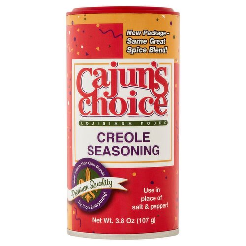 Cajun's Choice Creole Seasoning, 3.8 oz