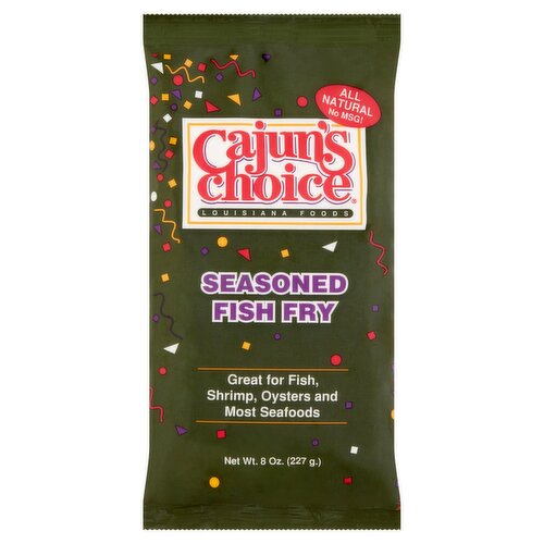 Cajun's Choice Seasoned Fish Fry, 8 oz