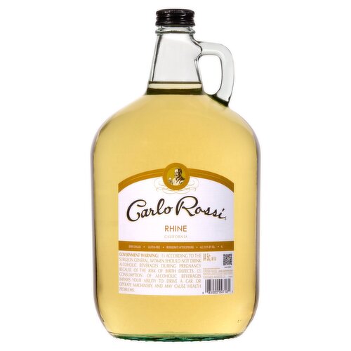 Carlo Rossi California Rhine Wine, 135.26 fl oz