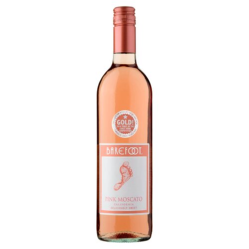 Barefoot California Pink Moscato, 25 fl oz