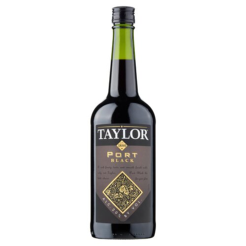 Taylor Port Black, 25.36 fl oz