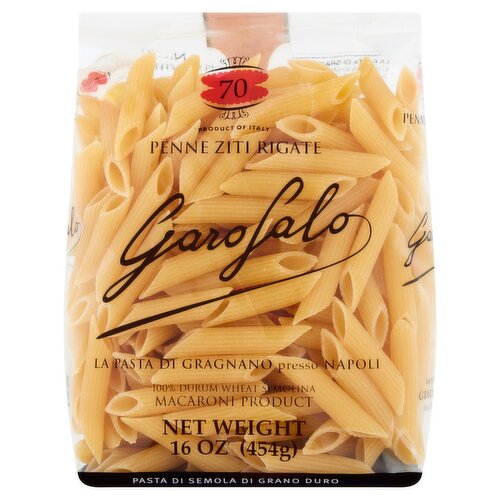 Garofalo Penne Ziti Rigate No. 70 Pasta, 16 oz