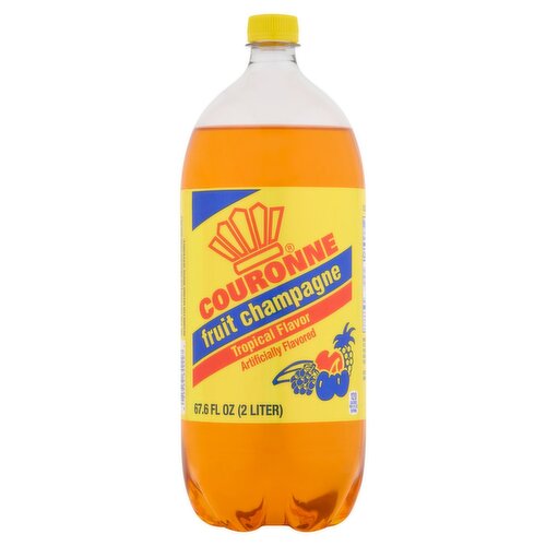 Couronne Tropical Flavor Fruit Champagne, 2 liter