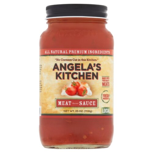 Angela's Kitchen Meat Flavored Sauce, 25 oz