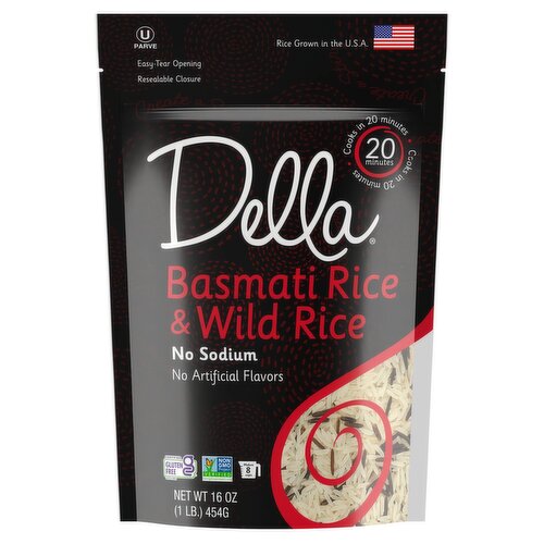 Della Basmati Rice & Wild Rice, 16 oz