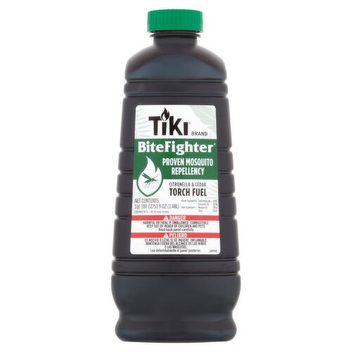  Tiki Brand BiteFighter Citronella & Cedar Torch Fuel, 50 fl oz
