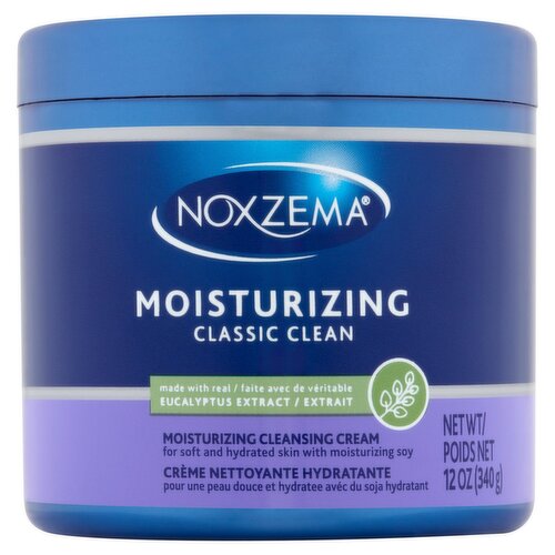 Noxzema Classic Clean Moisturizing Cleansing Cream, 12 oz