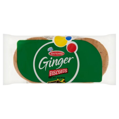 National Ginger Biscuits, 2 oz