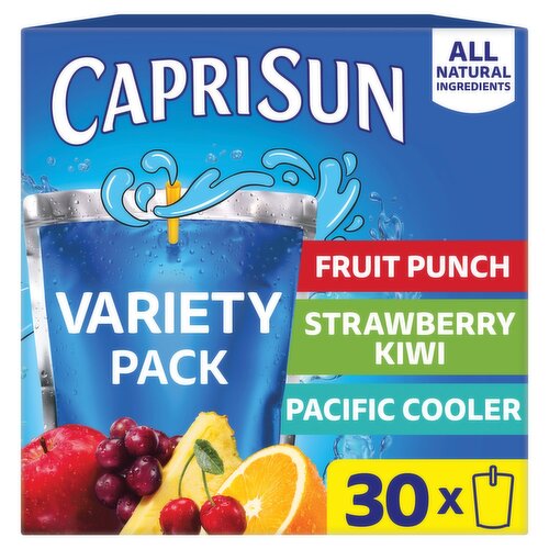 Capri Sun Juice Drink Blend Variety Pack, 6 fl oz, 30 count