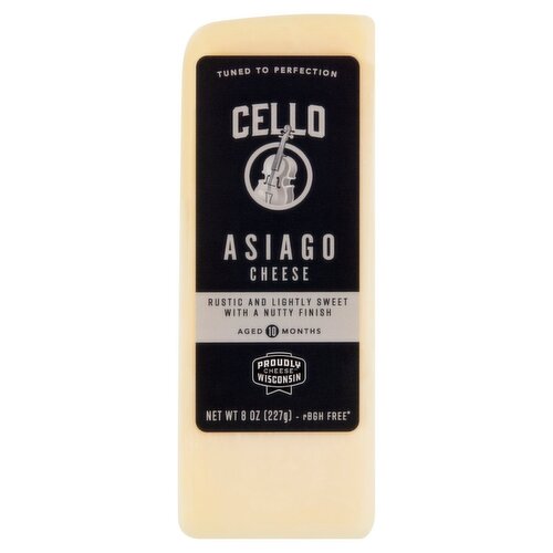 Cello Asiago Cheese, 8 oz