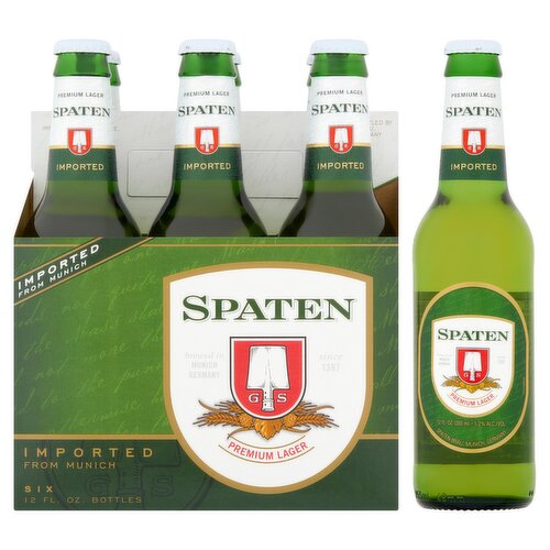 Spaten Premium Lager, 12 fl oz, 6 count
