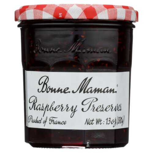 Bonne Maman Raspberry Preserves, 13 oz