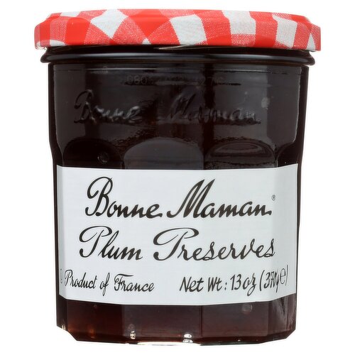 Bonne Maman Plum Preserves, 13 oz