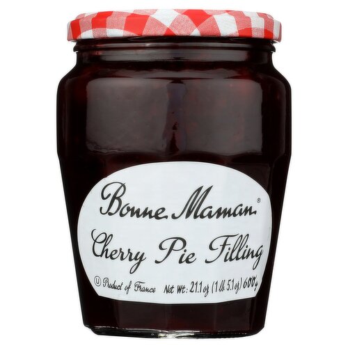 Bonne Maman Cherry Pie Filling, 21.1 oz