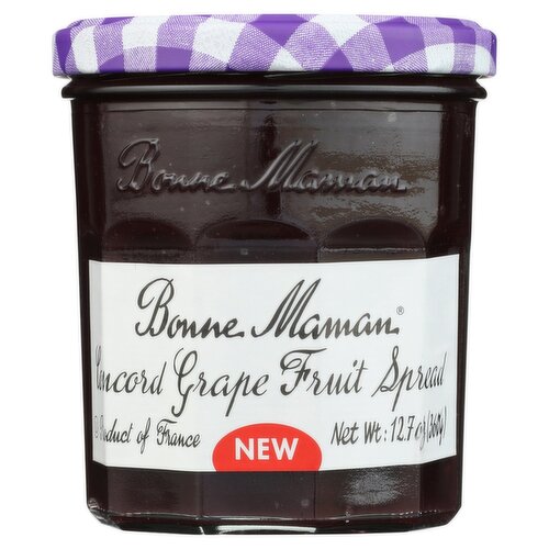 Bonne Maman Concord Grape Fruit Spread, 12.7 oz