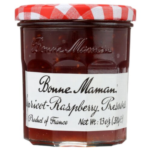 Bonne Maman Apricot-Raspberry Preserves, 13 oz