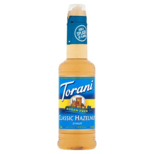 Torani Sugar Free Classic Hazelnut Syrup, 12.7 fl. oz.