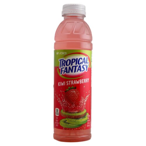 Tropical Fantasy Kiwi Strawberry Premium Juice Cocktail, 20 fl oz