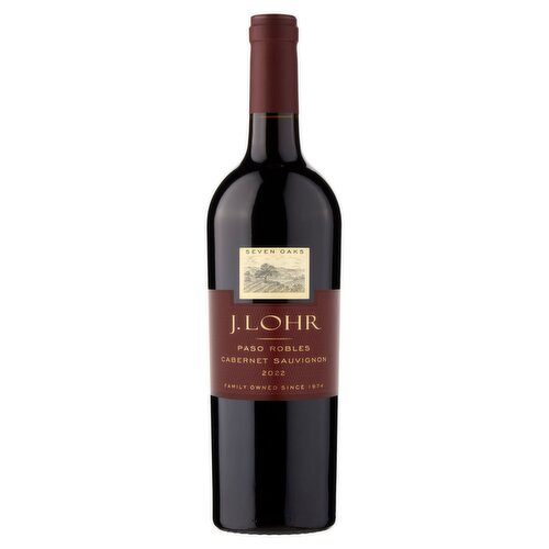 J. Lohr 2022 Seven Oaks Paso Robles Cabernet Sauvignon, 750 ml