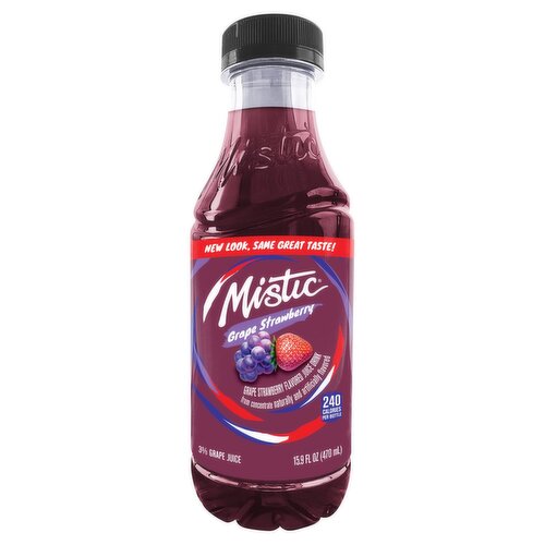 Mistic Grape Strawberry Flavored Juice Drink, 15.9 fl oz