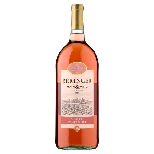 Beringer Main & Vine White Zinfandel, 1.5 liter