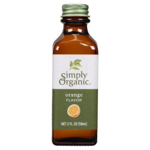 Simply Organic Orange Flavor, 2 fl oz