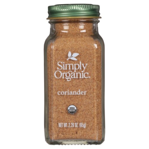 Simply Organic Coriander, 2.29 oz