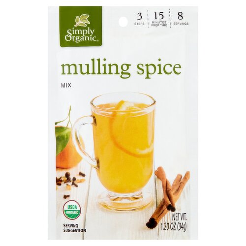 Simply Organic Mulling Spice Mix, 1.20 oz