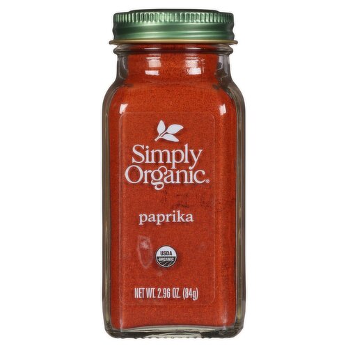 Simply Organic Paprika, 2.96 oz