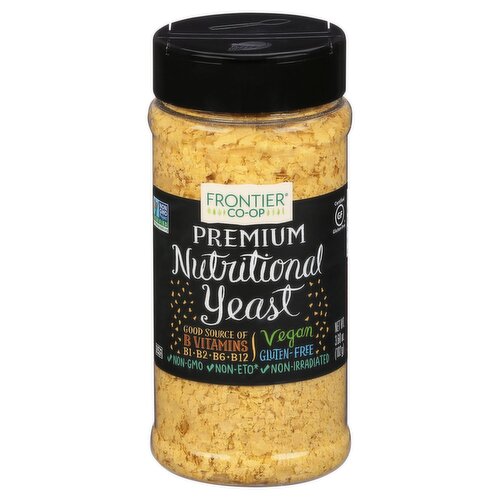 FRONTIER CO-OP Premium Nutritional Yeast, 3.60 oz