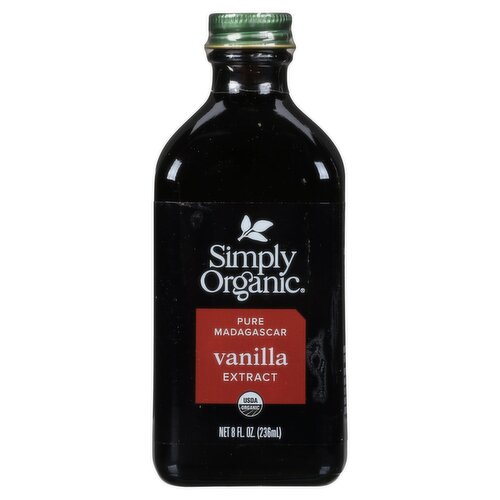 Simply Organic Pure Madagascar Vanilla Extract, 8 fl oz