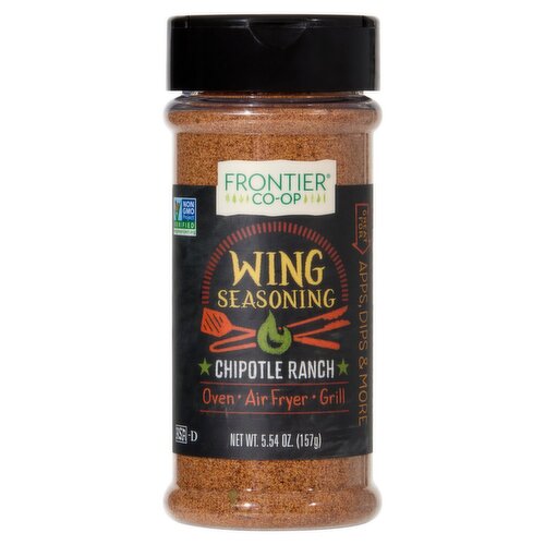 Frontier Co-op Chipotle Ranch Wing Seasoning, 5.54 oz