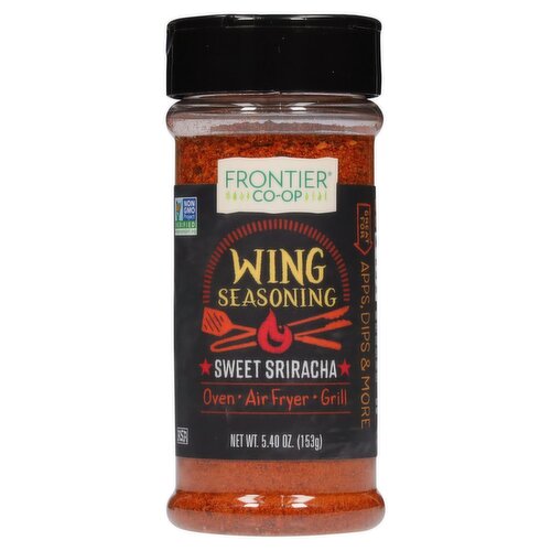 Frontier Co-op Sweet Sriracha Wing Seasoning, 5.40 oz