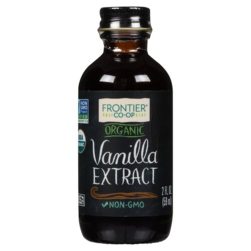 Frontier Co-op Organic Vanilla Extract, 2 fl oz