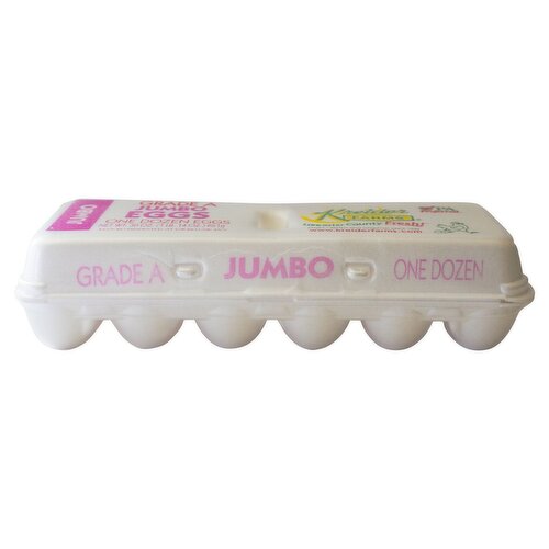 Kreider Farms Jumbo Eggs, 12 count, 30 oz