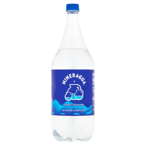 Mineragua Sparkling Water, 50.72 fl oz