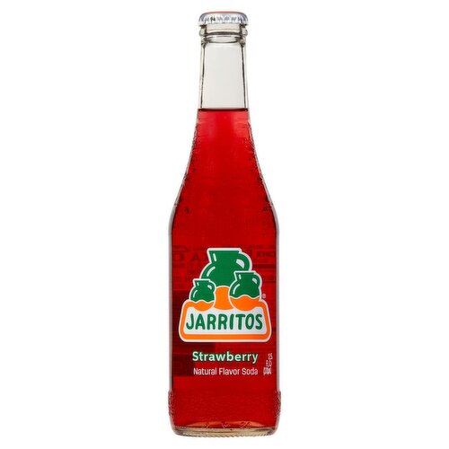Jarritos Strawberry Natural Flavor Soda, 12.5 fl oz