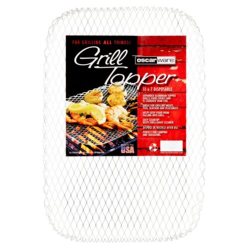 Oscarware Disposable Grill Topper