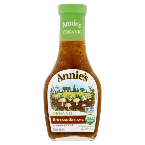 Annie's Organic Shiitake Sesame Vinaigrette, 8 fl oz