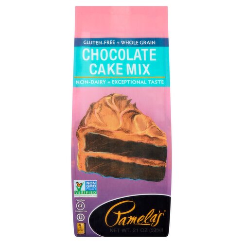 Pamela's Chocolate Cake Mix, 21 oz