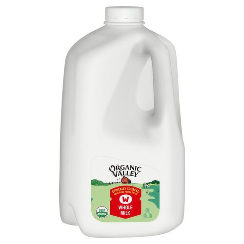 Organic Valley Whole Milk, one gallon