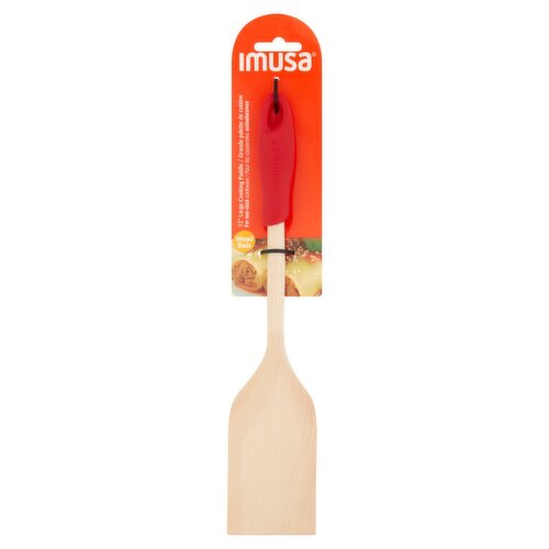 Imusa 12" Wood Large Cooking Paddle