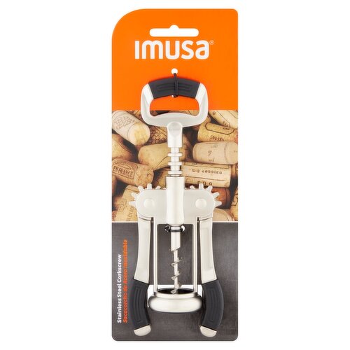 Imusa Stainless Steel Corkscrew