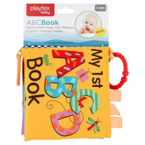 Playtex Baby ABC Book, 1-18 M