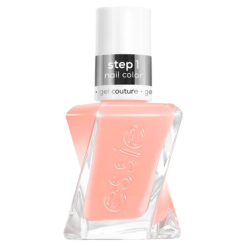 Essie Gel Couture Sheer Nude, Sheer Silhouette, Long-Lasting Nail Polish, 0.46 fl oz