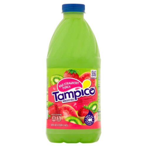 Tampico Irresistible Kiwi Strawberry Punch, 48 fl oz