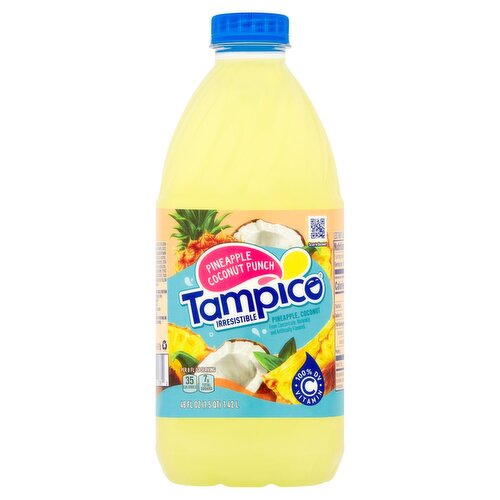 Tampico Irresistible Pineapple Coconut Punch, 48 fl oz