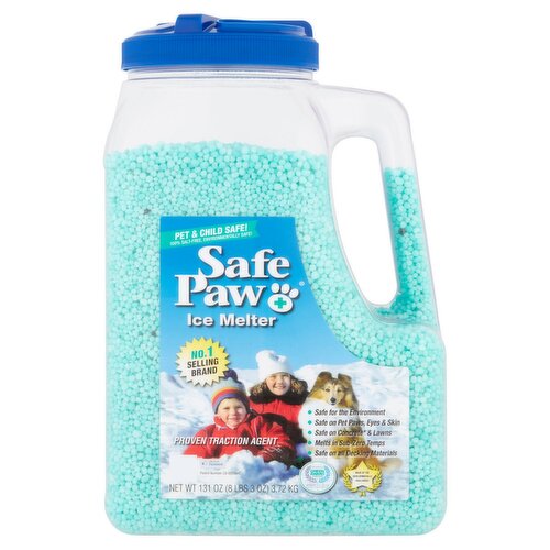 Safe Paw Pet-Safe Ice Melt, 131 oz