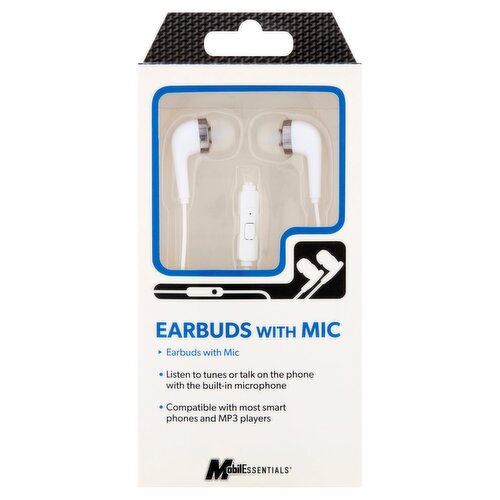 MobilEssentials Earbuds with Mic