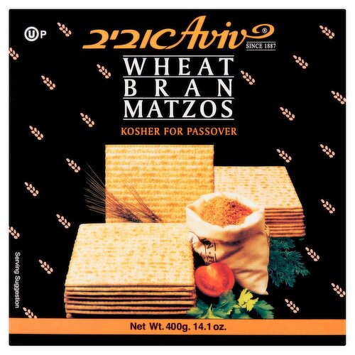 Aviv Wheat Bran Matzos, 14.1 oz